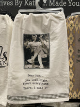 Load image into Gallery viewer, Make You Smile Dishtowels by Primitives by Kathy