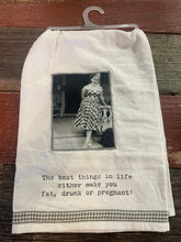 Load image into Gallery viewer, Make You Smile Dishtowels by Primitives by Kathy