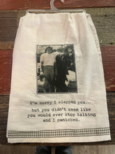 Load image into Gallery viewer, Make You Smile Dishtowels by Primitives by Kathy