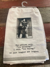 Load image into Gallery viewer, Make You Smile Dishtowels by Primitives by Kathy