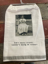 Load image into Gallery viewer, Make You Smile Dishtowels by Primitives by Kathy