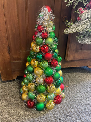 Bulb Ornament Christmas Tree