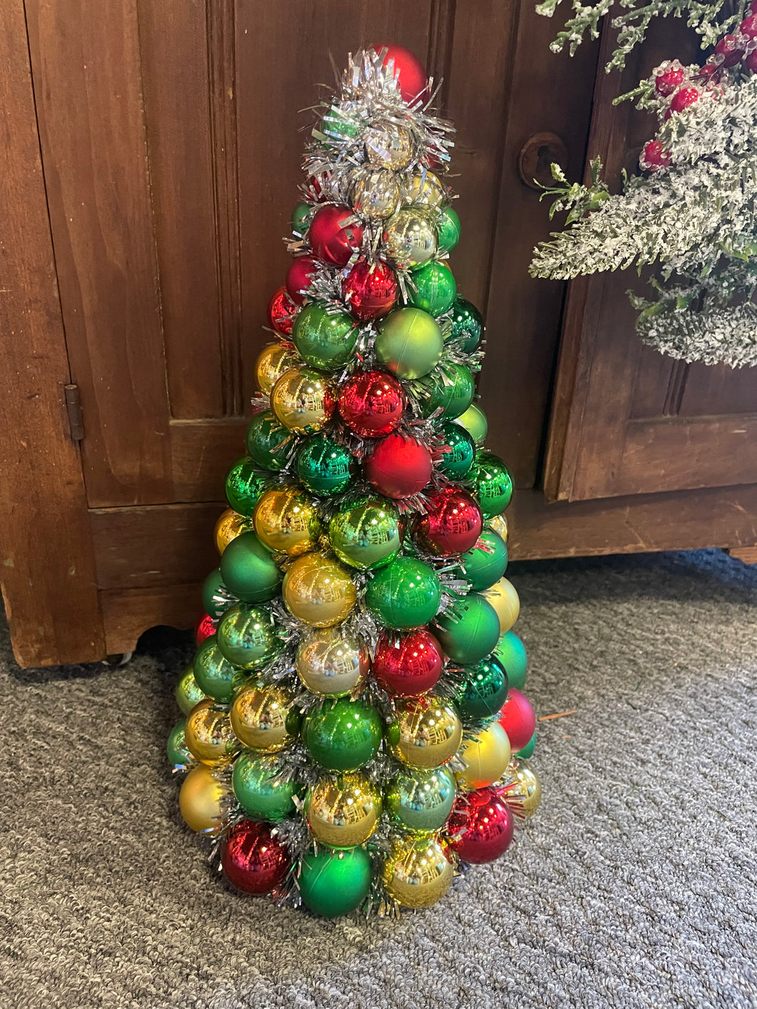 Bulb Ornament Christmas Tree