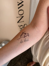 Load image into Gallery viewer, Hand-Lettered  Temporary Tatoo