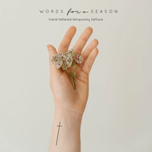 Load image into Gallery viewer, Hand-Lettered  Temporary Tatoo