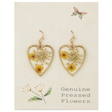 Load image into Gallery viewer, Genuine Pressed Flower Jewelry