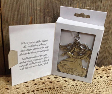 ‘Thank you for hearing my prayer’ charm