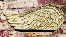 Load image into Gallery viewer, Angel Wing Bereavement Plaque